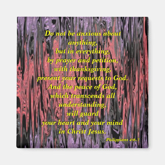 Do Not Be Anxious (warped) Magnet