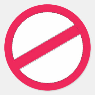 DO NOT ..... CLASSIC ROUND STICKER