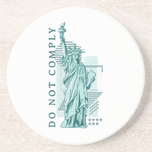 Do Not Comply Coaster