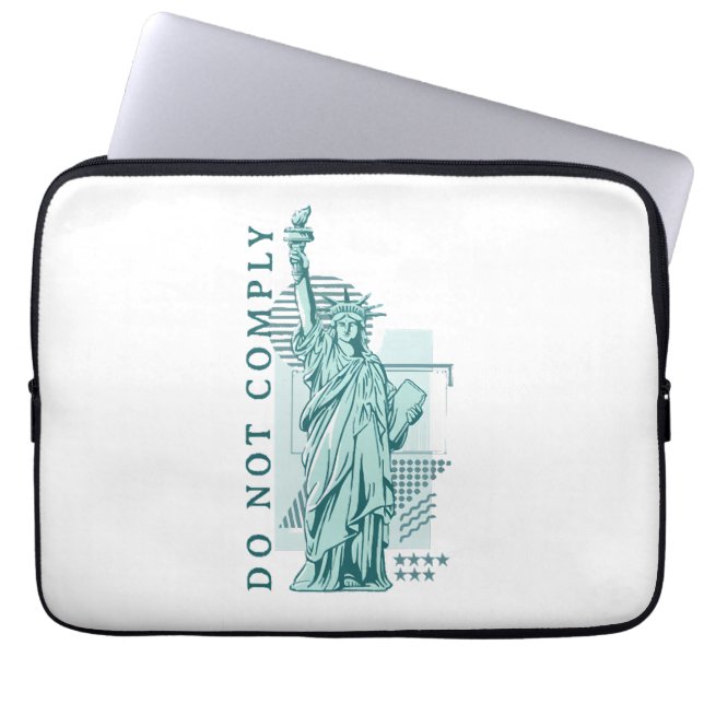 Do Not Comply Laptop Sleeve (Front)