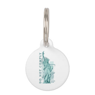 Do Not Comply Pet Tag