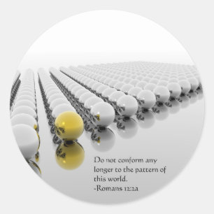 Do Not Conform Classic Round Sticker