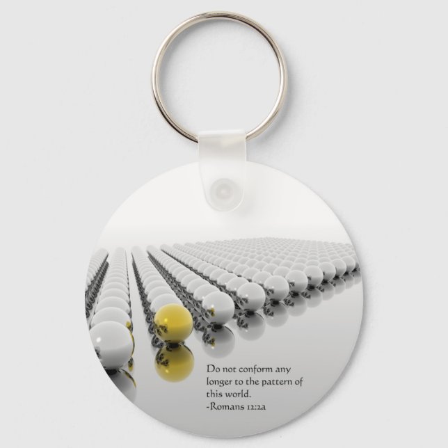 Do Not Conform Key Ring (Front)