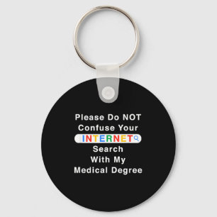 Do Not Confuse Your Google Search With My Medical  Key Ring