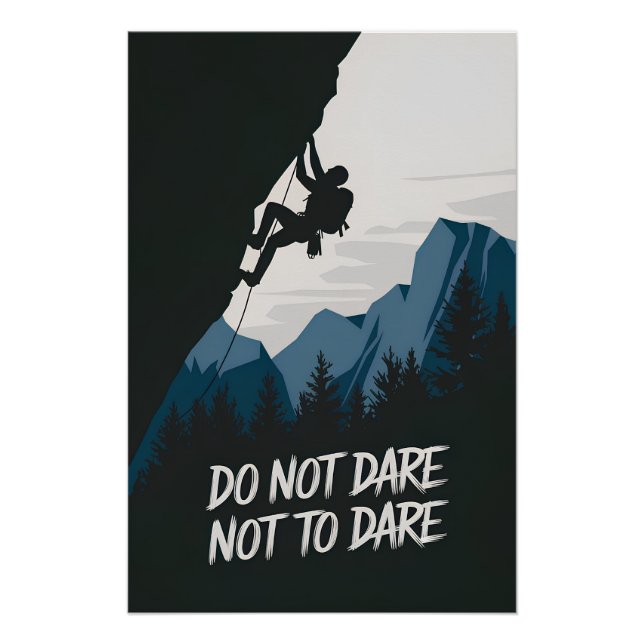 Do not dare not to dare poster (Front)