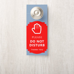 Do Not Disturb and Welcome Reversible Door Hanger