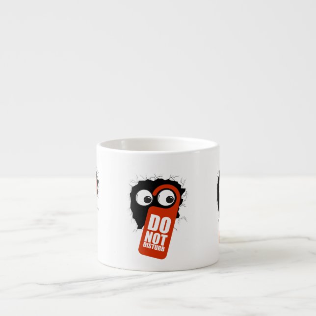 Do not Disturb.b Espresso Cup (Front)