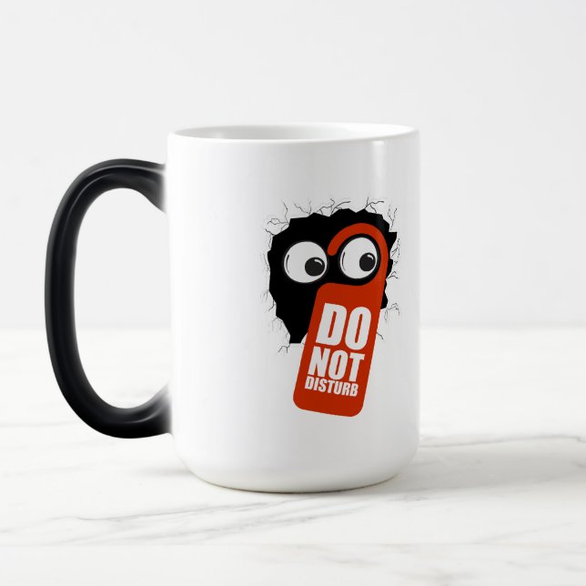 Do not Disturb.b Magic Mug (Left)