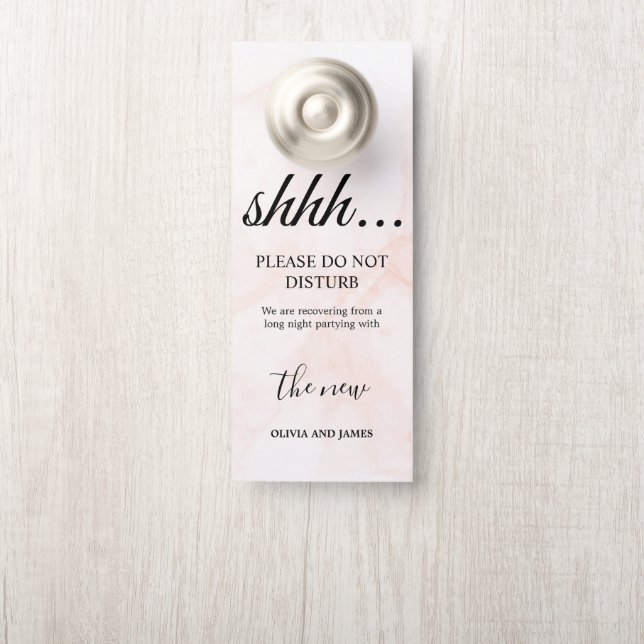 Do Not Disturb Door Hanger (On Knob)