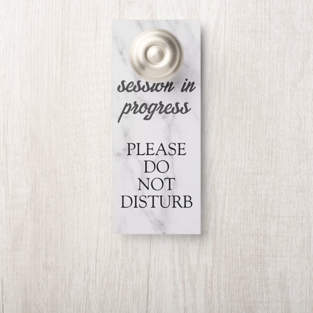 Do Not Disturb Door Hanger (On Knob)