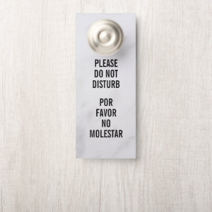 Do Not Disturb Door Hanger