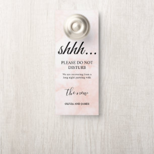 Do Not Disturb Door Hanger