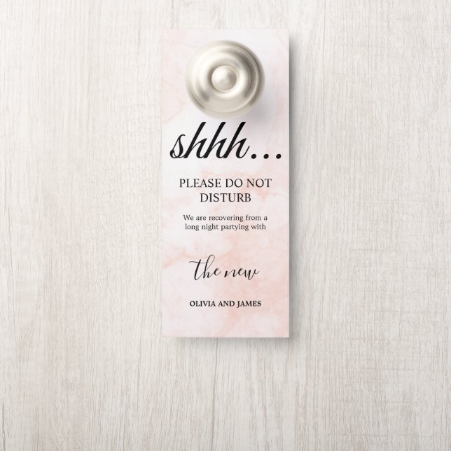 Do Not Disturb Door Hanger (On Knob)
