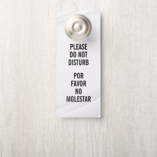 Do Not Disturb Door Hanger