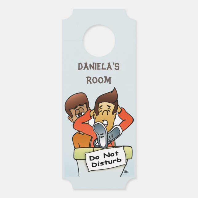 Do Not Disturb Door Hanger (Front)
