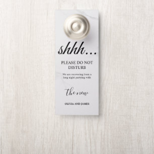 Do Not Disturb Door Hanger