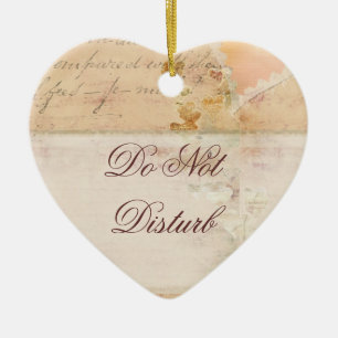 Do Not Disturb Door Hanger Wedding Ornament