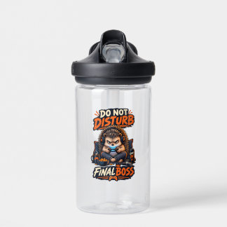 Do Not Disturb Final Boss Hedgehog Gamer Shirt Water Bottle