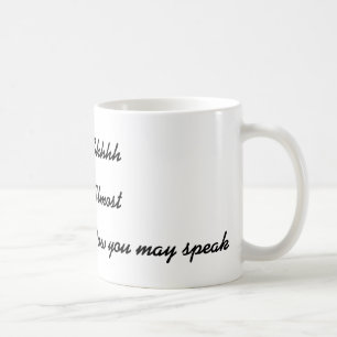 Do not disturb funny coffee mug