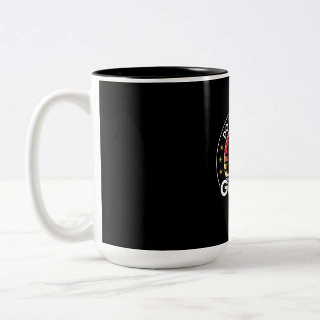 Do Not Disturb I Am Gaming Two-Tone Coffee Mug (Left)