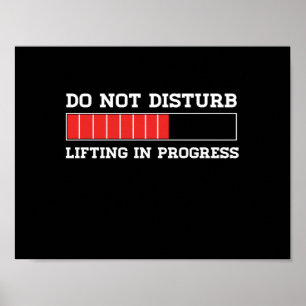 Do Not Disturb Lifting In Progress Poster