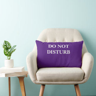 DO NOT DISTURB LUMBAR CUSHION