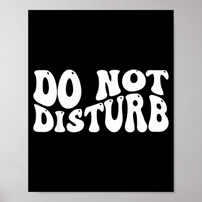 Do Not Disturb  Poster (Front)