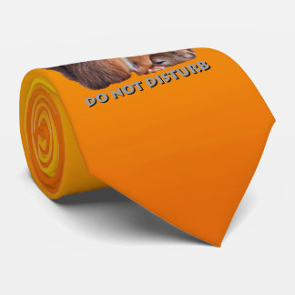 Do Not Disturb Tie (Yellow/Orange)