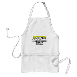 Do Not Disturb...Volleyball Coach At Work Standard Apron
