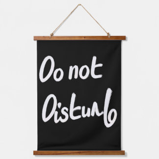 Do Not Disturb Wall Art