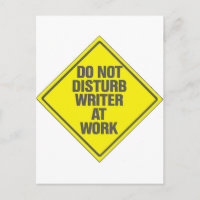 Do Not Disturb Writer At Work
