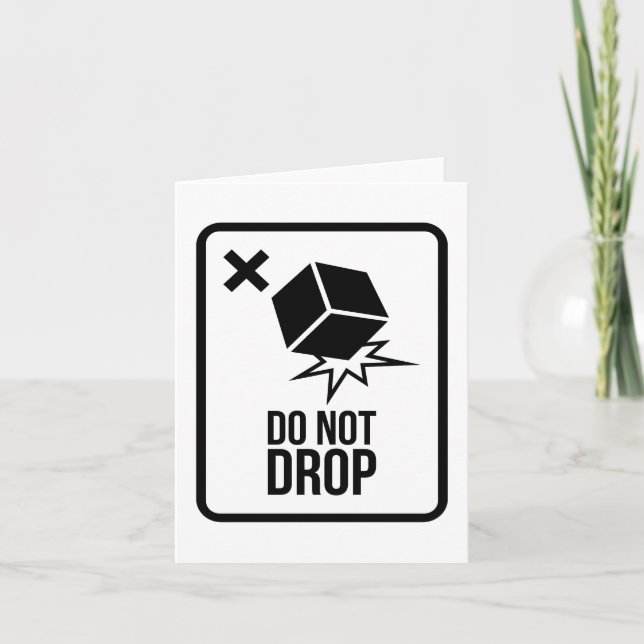Do not drop card (Front)