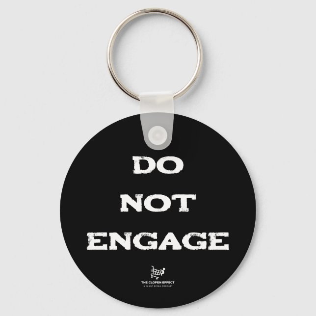 Do Not Engage Key Ring (Front)