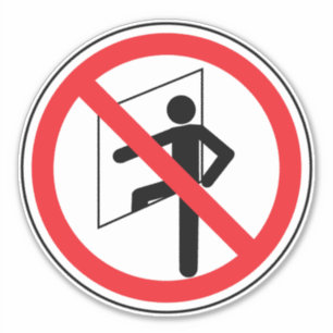 Do Not Enter Confined Space Label