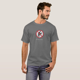 Do Not Enter grey t-shirt