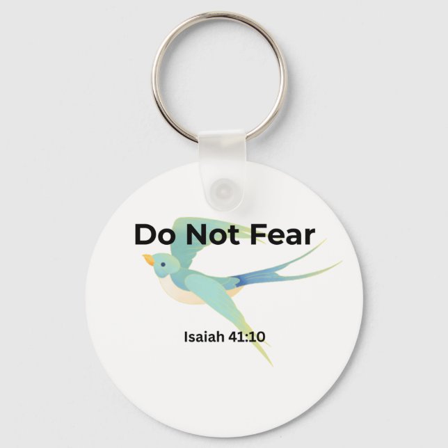 Do Not Fear Key Chain Isaiah 41:10 | Christianity (Front)