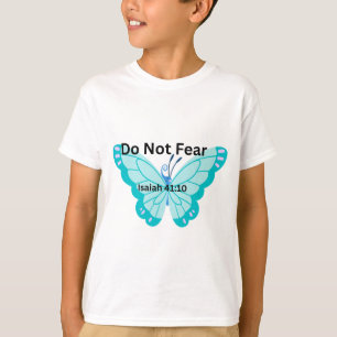Do Not Fear Kids Shirt Isaiah 41:10 Christianity