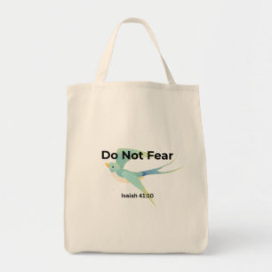 Do Not Fear Tote Bag Isaiah 41:10 Christian Bag