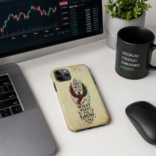 Do Not Fear Vintage Phoenix Growth Design iPhone 11 Pro Case