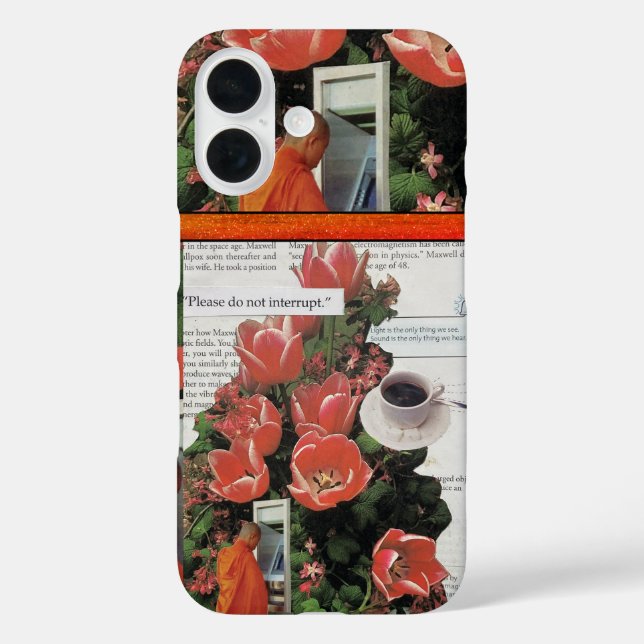 Do Not Interrupt Money Morning Coffee Tea Time Case-Mate iPhone Case (Back)