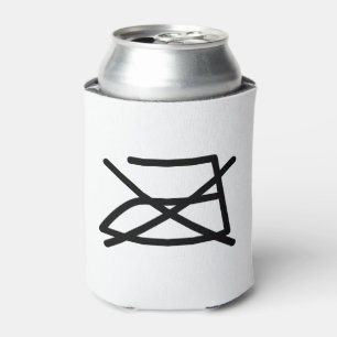 DO NOT IRON! CAN COOLER