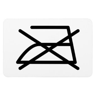 DO NOT IRON! MAGNET