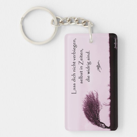 Do not let you bend key ring