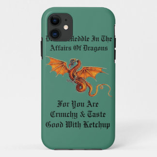 Do Not Meddle In The Affairs Of Dragons iPhone 11 Case
