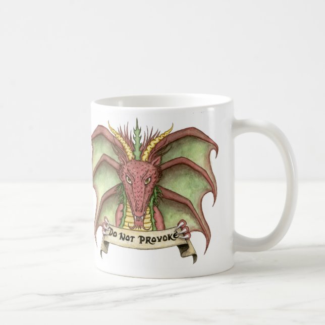 Do Not Provoke coffee cup (Right)