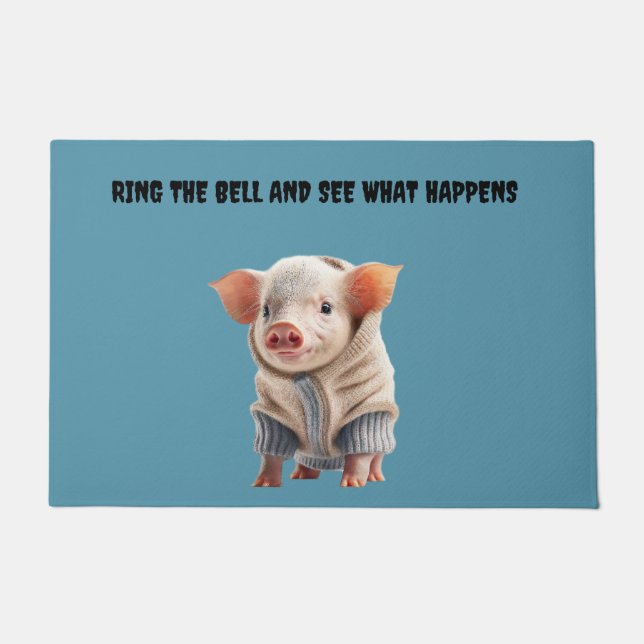 DO NOT RING THE DOOR BELL DOORMAT (Front)