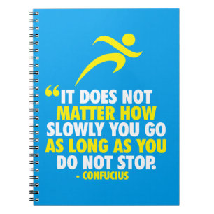 DO NOT STOP. Running Marathon Workout Motivational Notebook