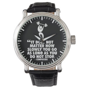 DO NOT STOP. "Weight Lifting" Workout Motivational Watch