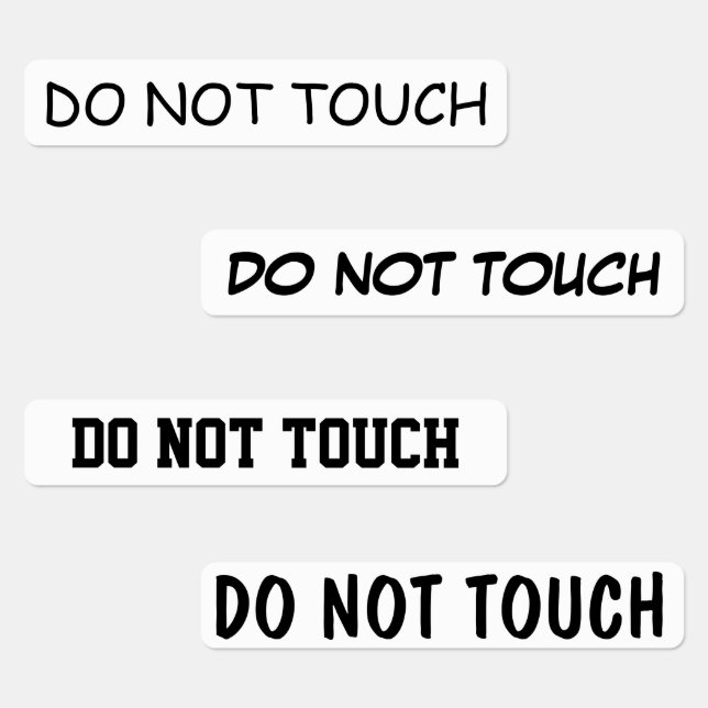 Do Not Touch (Group)