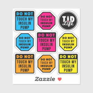 Do Not Touch Pod Stickers [Clear Vinyl]